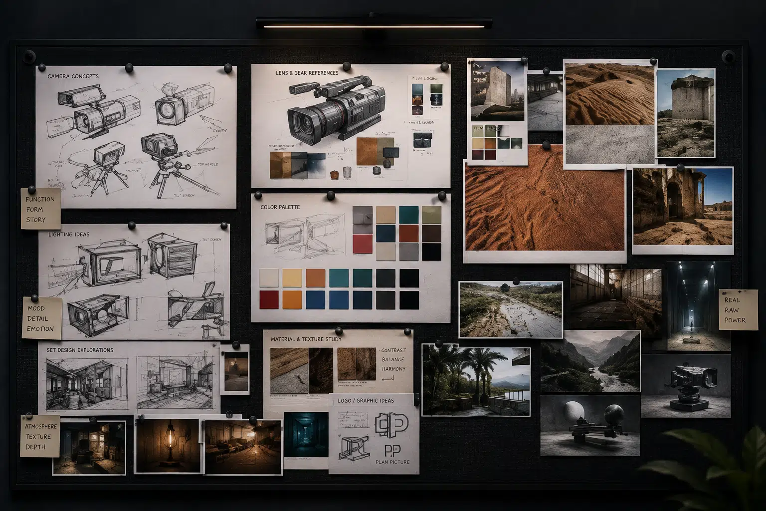 Visual Development Moodboard